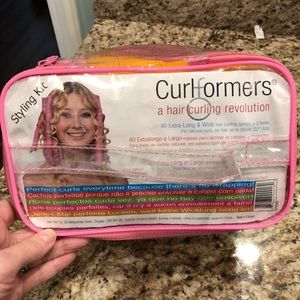 Curlformers   no heat hair curler styling kit